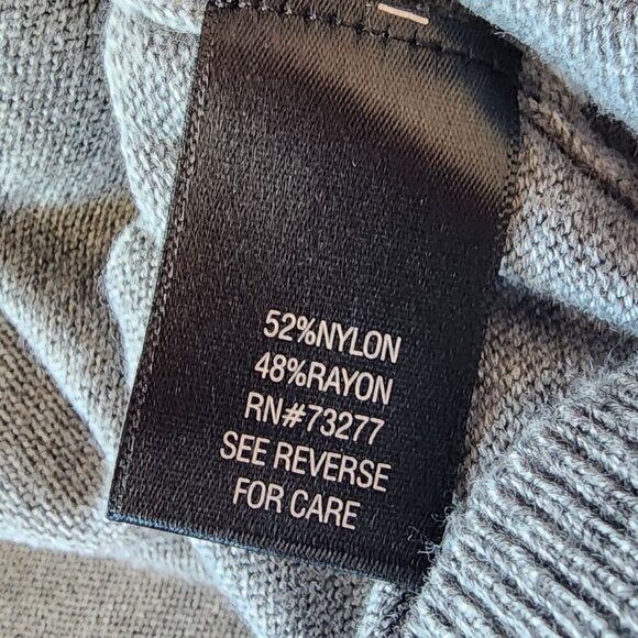 NWT Croft & Barrow Gray Heather V-neck Knit Sweater Vest Mens XL - Picture 5 of 9